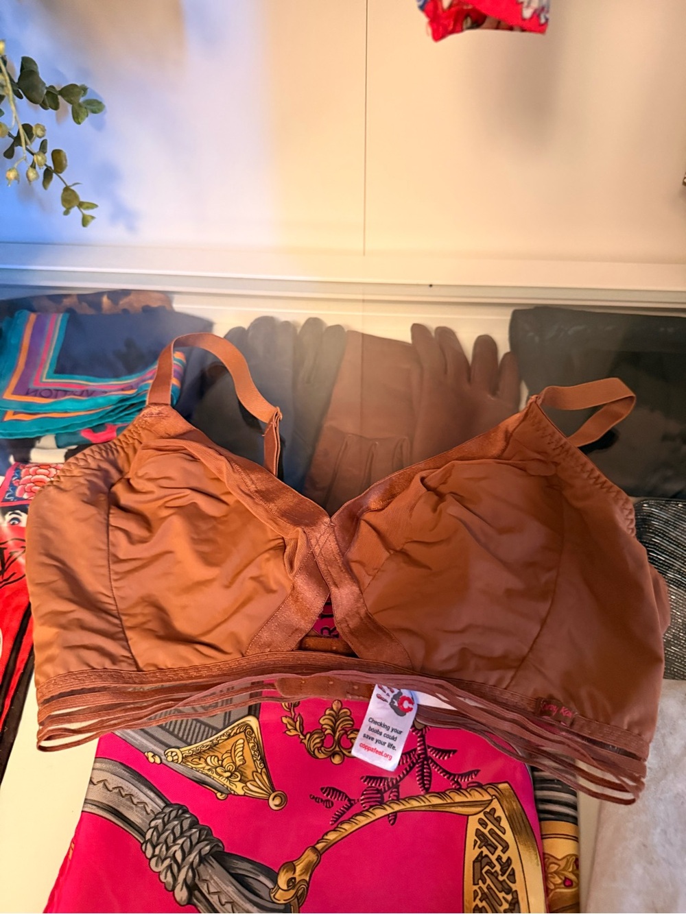 Wireless Soft Bralette in Warm Brown